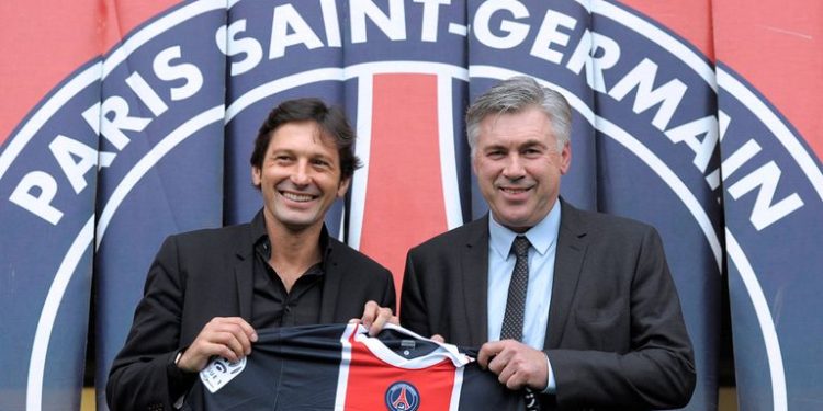 Giai đoạn Carlo Ancelotti trở thành HLV PSG 